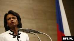 U.S. Secretary of State Condoleezza Rice in Prague