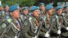 A Victory Day parade in Tiraspol.