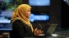 American-born Press TV news anchor Marzieh Hashemi, undated