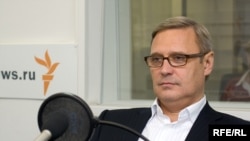 Միխայիլ Կասյանովը «Ազատություն» ռադիոկայանի մոսկովյան ստուդիայում