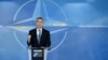 NATO Secretary-General Jens Stoltenberg gives a press conference on Russia at NATO headquarters in Brussels on October 26.