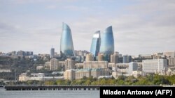 Вид на Баку