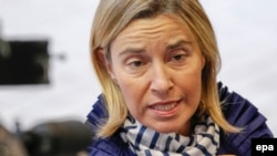 EU foreign policy chief Federica Mogherini 
