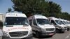 Ambulances in Tehran, Iran. File photo