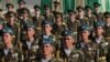 Turkmenistan – Turkmen military march during the inauguration ceremony for the new Turkmen President Gurbanguly Berdymukhammedov, Ashgabat, 14Feb2007