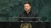 Վլադիմիր Զելենսկին ելույթ է ունենում ՄԱԿ-ի Գլխավոր ասամբլեայում, 23-ը սեպտեմբերի, 2026թ., Նյու Յորք, ԱՄՆ