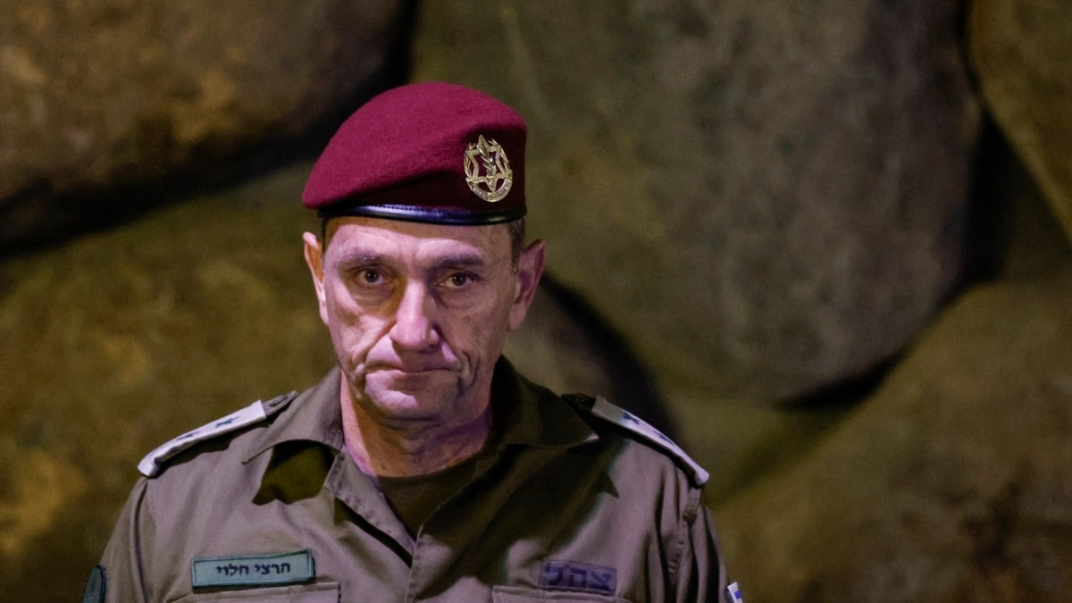 The Chief of the General Staff of the Israeli Armed Forces submitted his resignation