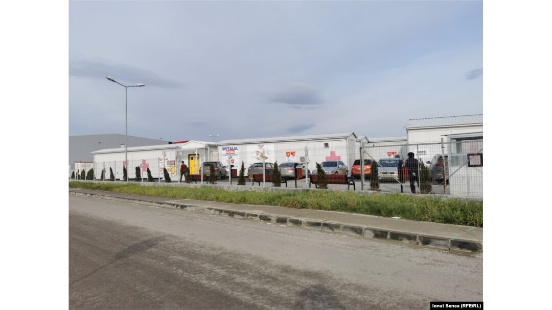 Spitalul modular din Lețcani
