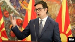 Presidenti i Maqedonisë së Veriut, Stevo Pendarovski .