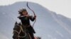 Kyrgyzstan -- Women of the World Nomad Games in Issyk Kul. September 7, 2018. 
