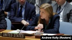 Ambasadorja e Shteteve të Bashkuara në OKB, Samantha Power.