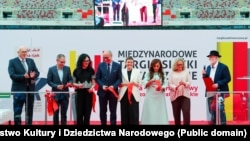 На цырымоніі адкрыцьця варшаўскага кніжнага кірмашу