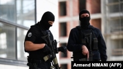 Pripadnici specijalne jedinice kosovske policije, 24. april 2026.