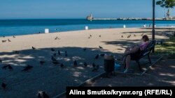 Пляж у Феадосіі, Крым, лета 2017