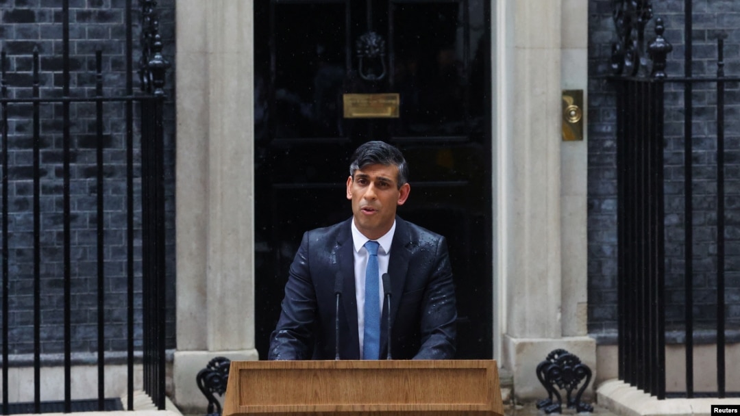 Premierul britanic Rishi Sunak anunță declanșarea alegerilor generale anticipate, odată cu dizolvarea Parlamentului, pe 22 mai 2024.