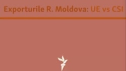 Exporturile R.Moldova: UE vs.Rusia si CSI