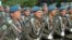 A Victory Day parade in Tiraspol.