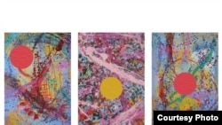 „Варијанти“ - дело на уметницата и кураторка на проектот Петра Јовановска