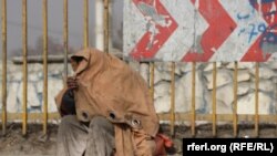 آرشیف، یک فرد معتاد به مواد مخدر در شهر کابل