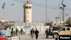 The attack took place near Bagram Airfield, the largest U.S. base in Afghanistan. (file photo)