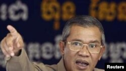 Kambodžanski premijer Hun Sen 