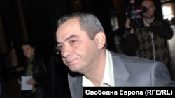 Петьо Петров по време на едно от заседанията на СГС по делото "Цонев, Сантиров и Попов"