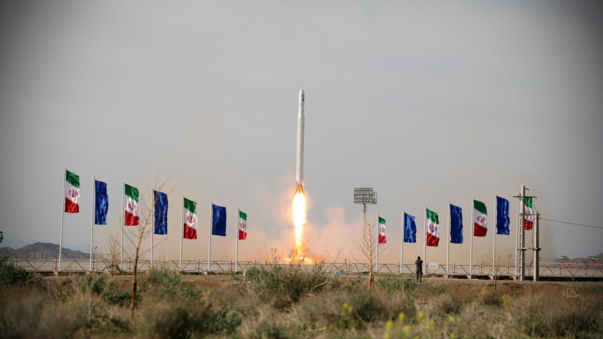 Iran Claims It Launched Noor 3 Satellite Into Orbit