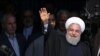 Iranian President Hassan Rouhani is seen during a public speech in the northern province of Gilan, Iran March 6, 2019.