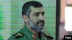 Amir Ali Hajizadeh, the head of the Iranian Aerospace Force