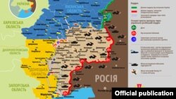 Ситуація в зоні бойових дій на Донбасі, 23 вересня 2019 року. Інфографіка Міністерства оборони України
