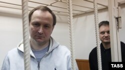Бывший начальник антикоррупционного управления МВД Денис Сугробов в Басманном суде Москвы