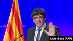 Карлес Пучдемон, Каталония аймағының президенті.