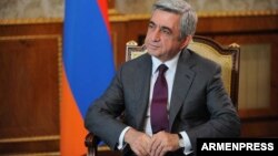 Премьер-министр Армении Серж Саргсян