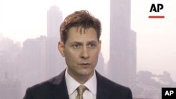 Michael Kovrig în Hong Kong, martie 2018