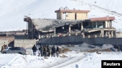 Воената база по нападот во Авганистан 