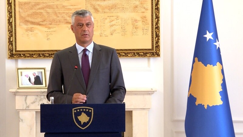 Тачи: потребно е трајно решение за косовското прашање 