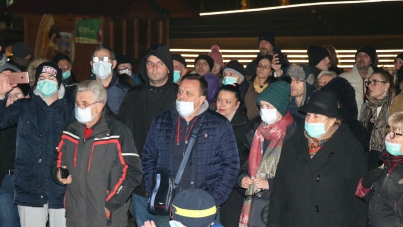 Prosvjed građana Tuzle zbog zagađenog vazduha