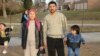 Uzbek immigrant Jamshid Muhtorov and his family.