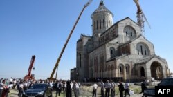 Храм Чудотворной Иверской иконы Божьей Матери возвели в Тбилиси по инициативе главы ГПЦ, при содействии фонда «Иверииса»