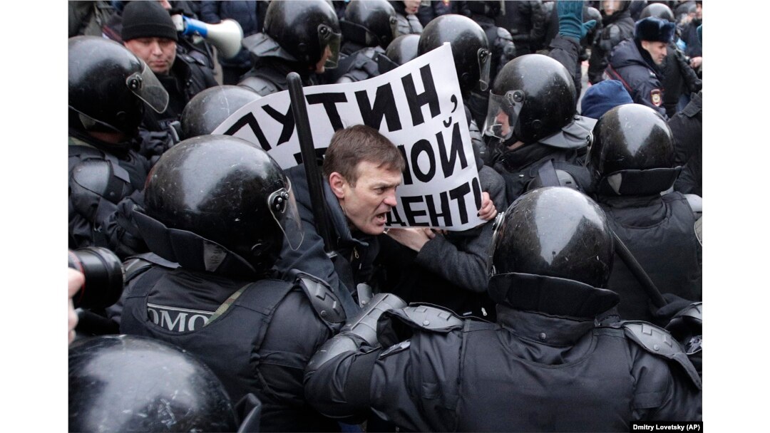 Задержания протестующих в Петербурге, 28 января