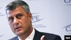 Prime Minister Hashim Thaci took office in 2007.