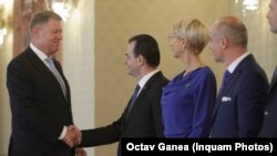 Klaus Iohannis- Discussions over the new government