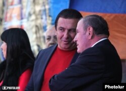 Gagik Tsarukian və Levon Ter-Petrossian