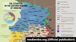 The situation in the Donbas combat zone October 7