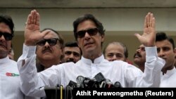 FILE: Pakistani Prime Minister Imran Khan