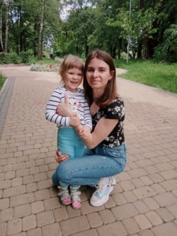Ірина Лимешко з донькою