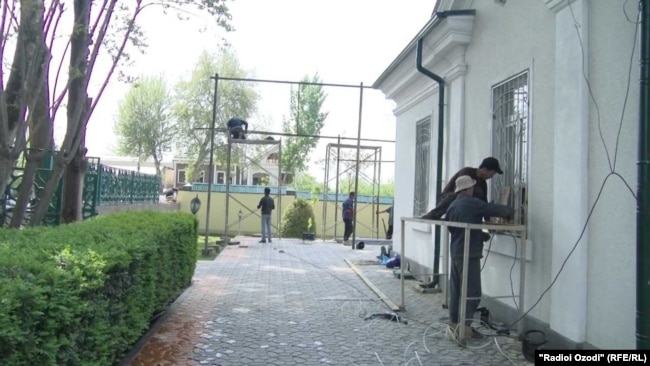 В доме-музее Айни в Душанбе завершаются ремонтно-реставрационные работы