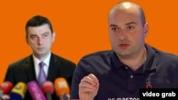 Гахариа аз чап ва Бахтадзе аз рост
