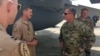 Подполковник ВВС США Джереми Ренкен, сбивший иранский беспилотник над Сирией и начальник штаба ВВС США генерал Дэвид Гольдфайн 