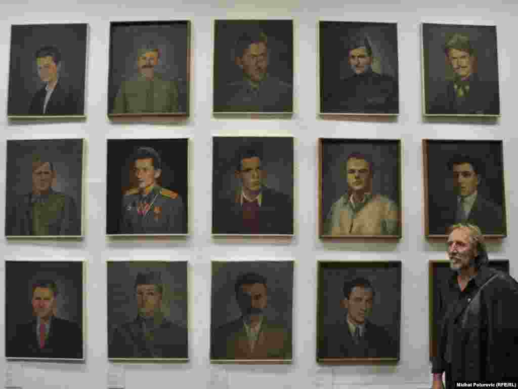 U Umjetničkoj galeriji BiH otvorena je izložba "Treasures of Socialism", Sarajevo, 06.04.2011. Foto: RSE / Midhat Poturović 